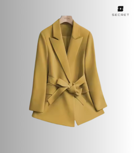 Stylish women's business blazer – professional tailored suit jacket for office and formal wear.