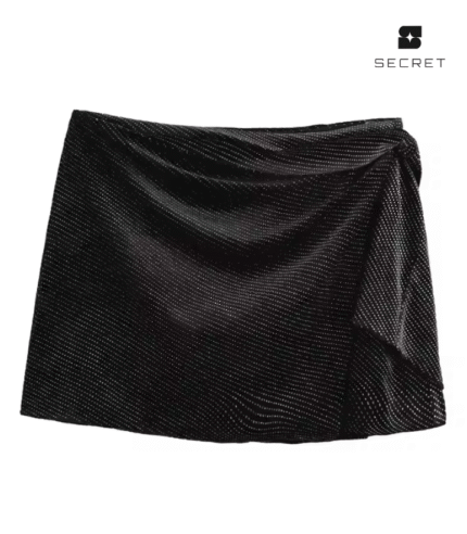Side Pleated Women's Skirt