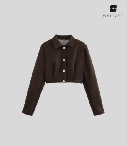 Classic Collar Jacket Skirt Outfit