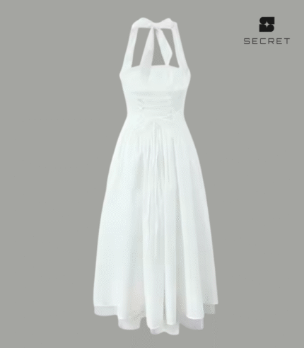 Backless Halter Long Dress