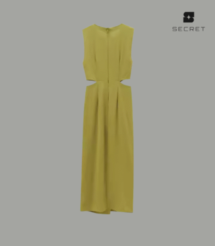 Luna Hollow Out Waist Maxi Dress